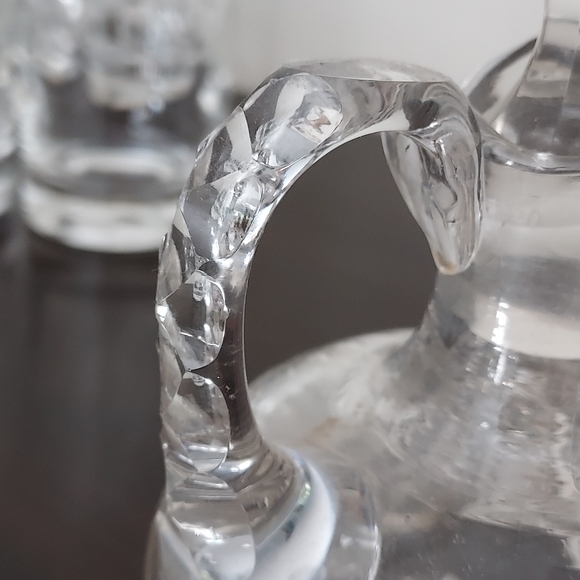 Antique cut glass cruet - Picture 3 of 13